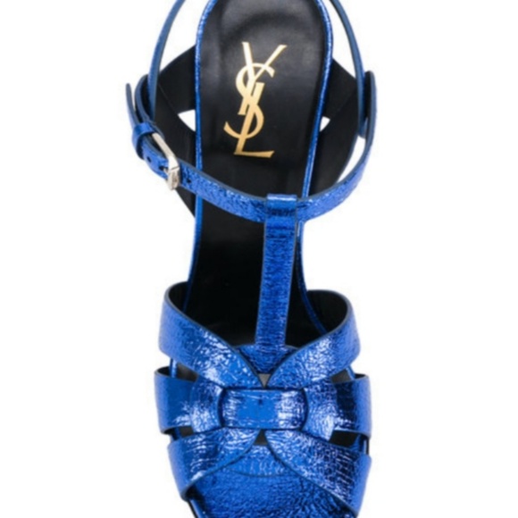 ❌SOLD❌Saint LaurentMetallic Women's Sandals - Picture 6 of 6